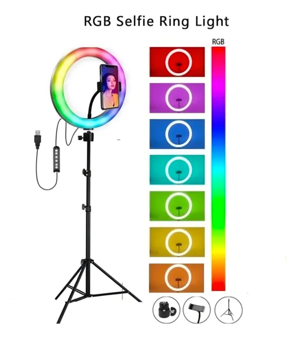 Aro De Luz Rgb Suono Usb img3