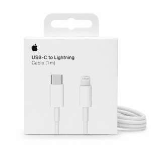 Cable iPhone USB-C a Lightning Carga Rápida 1 Metro 2 Cable iPhone USB-C a Lightning Carga Rápida 1 Metro - Imagen 1