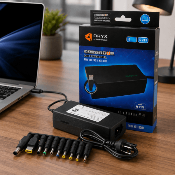 Fuente20de20AlimentaciC3B3n20Universal20para20Notebook20con201020Fichas20Intercambiables 2