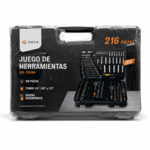 Set Herramientas Oryx 216 Piezas con Maletín 2 Set Herramientas Oryx 216 Piezas con Maletín - Imagen 1