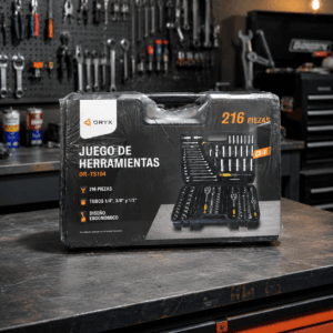 Set Herramientas Oryx 216 Piezas con Maletín 3 Set Herramientas Oryx 216 Piezas con Maletín - Imagen 2