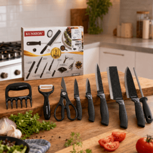Juego de Cuchillos de Cocina 8 Piezas en Acero Inoxidable [S-1056-02] - Imagen 2