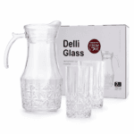 Set20de20Jarra20con20Vasos20de20Vidrio20para20Agua20y20Jugo20E2809320Ideal20para20Mesa20o20Regalo 1