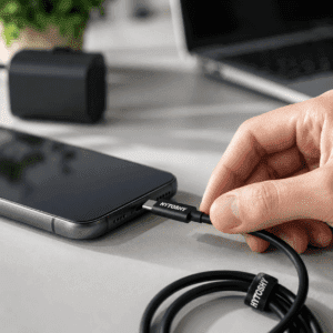 Cable USB-C a USB-C 68W Hytoshy HC-01 – Laptops y Smartphones 3 Cable USB-C a USB-C 68W Hytoshy HC-01 – Laptops y Smartphones - Imagen 2
