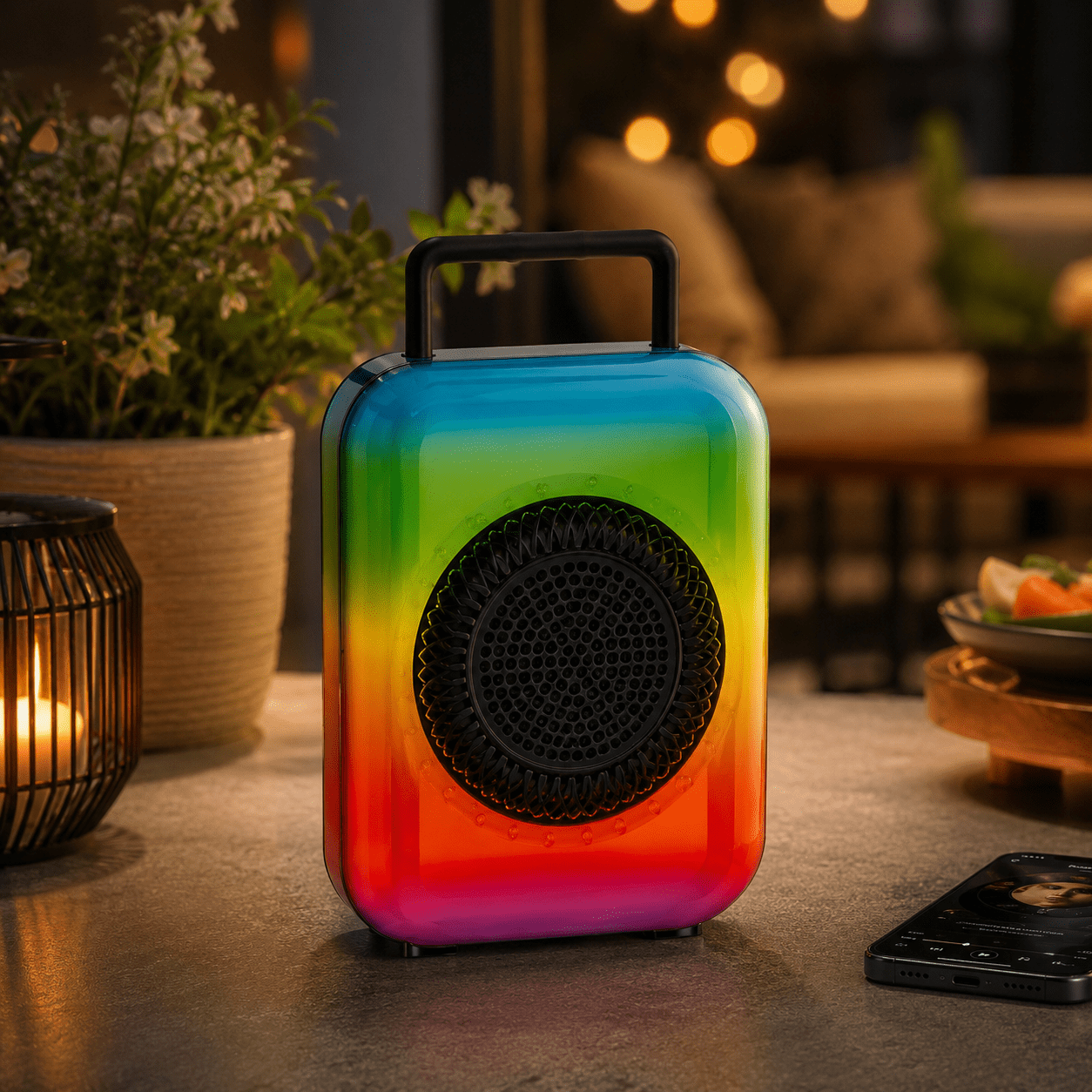 Parlante Portátil Oryx Greatnice Flame 3" Bluetooth – Mini Parlante Recargable 1