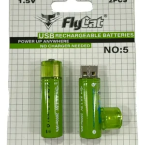Pilas Recargables Con Usb Flycat 3 Pilas Recargables Con Usb Flycat - Imagen 2