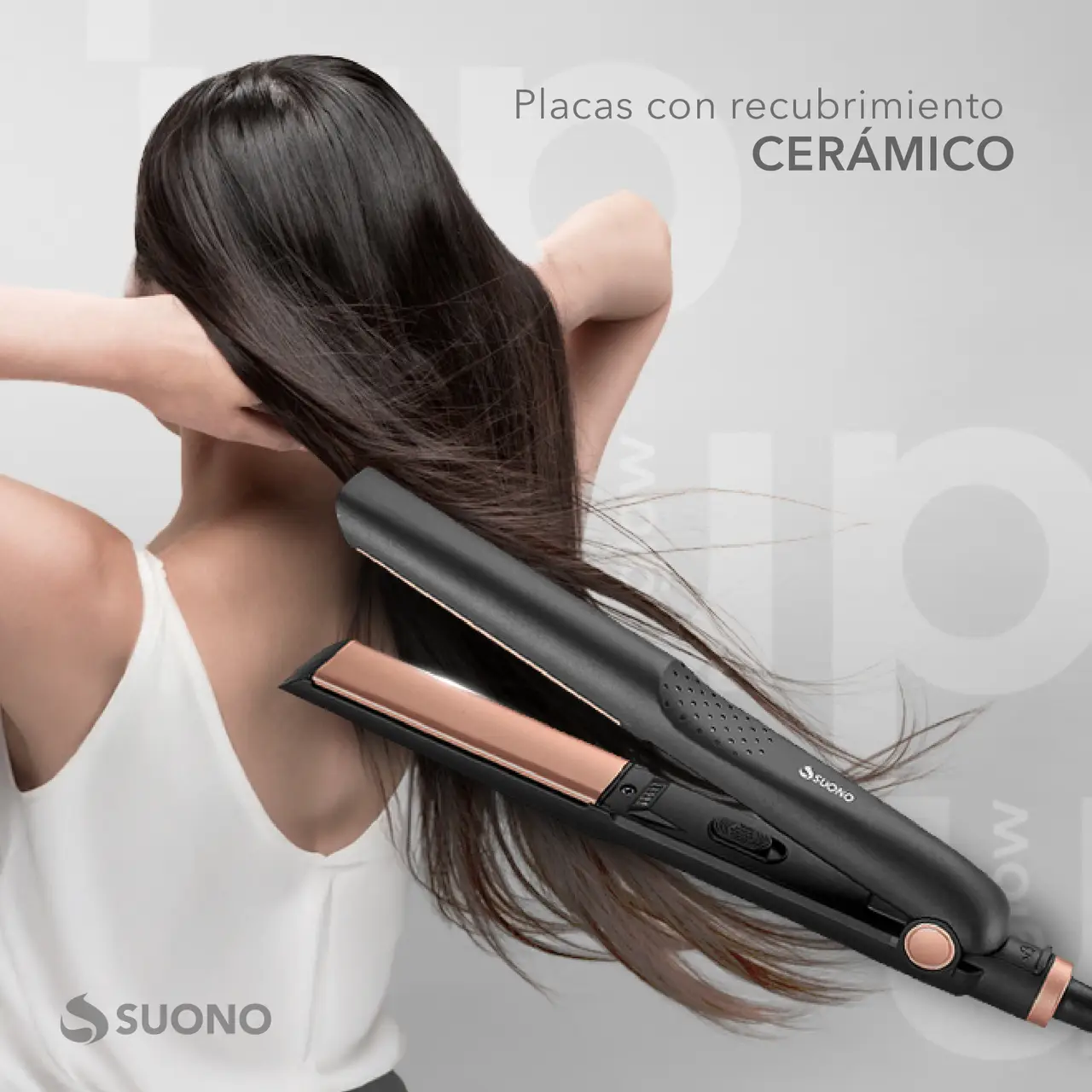 Planchita de Pelo Cerámica Suono Negro 2 planchita basica negro 11699 zoom